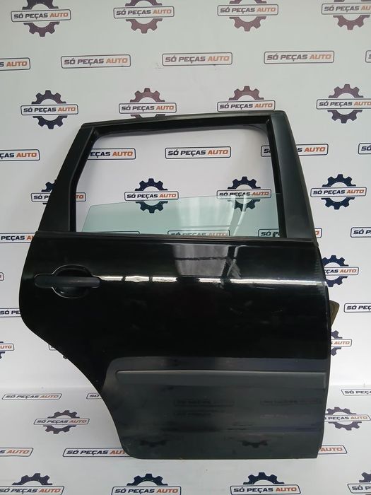 PORTA TRASEIRA ESQUERDA PRETO VOLKSWAGEN POLO 1.2 12V ANO: 2009