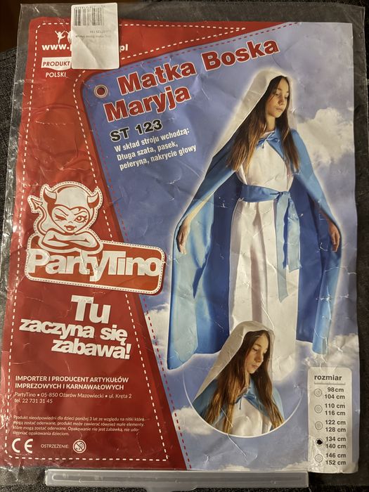 Strój Matki Boskiej Jasełka