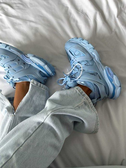 Кроссовки Balenciaga Track 3.0 Full Blue Premium