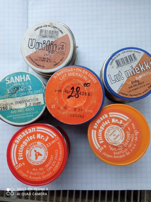 Флюс паста олово з  вмістом припой.