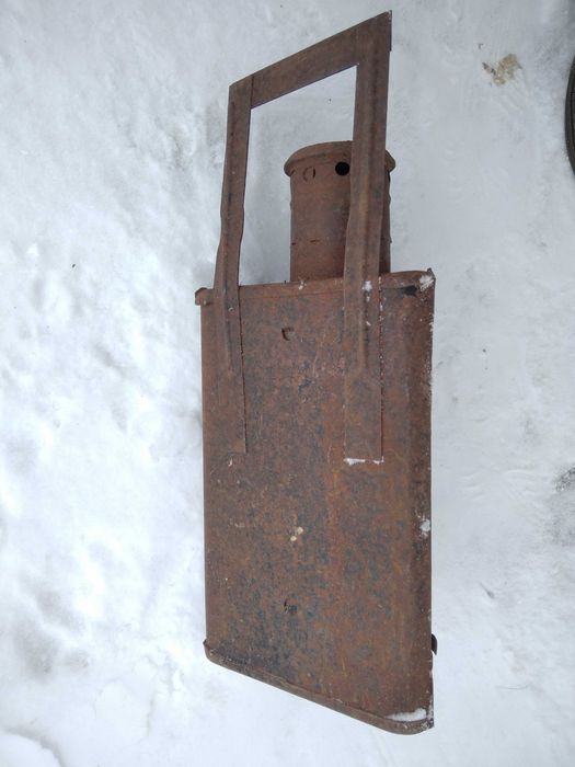 Фонарь свечной железнодорожный старинный СССР. Ліхтар свічний залізнич