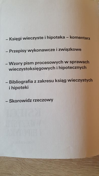 Księgi Wieczyste i Hipoteka