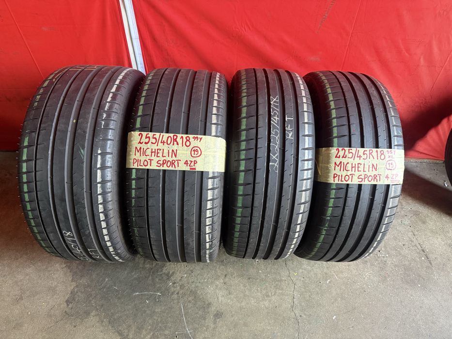 Pneus RFT 225/45/18 + 255/40/18 Michelin Impecaveis
