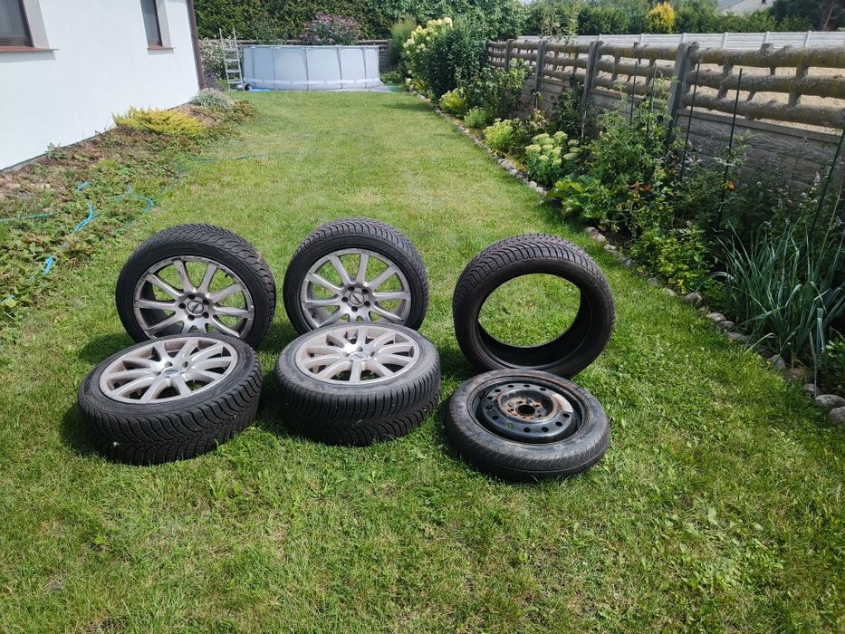 Felgi z oponami 18 cali et42 5x108