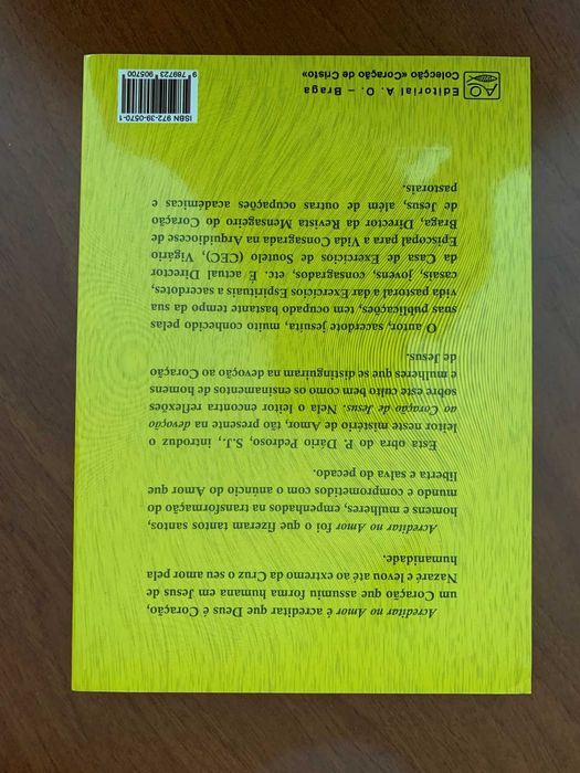 Acreditar no Amor - Dário Pedroso, S. J.