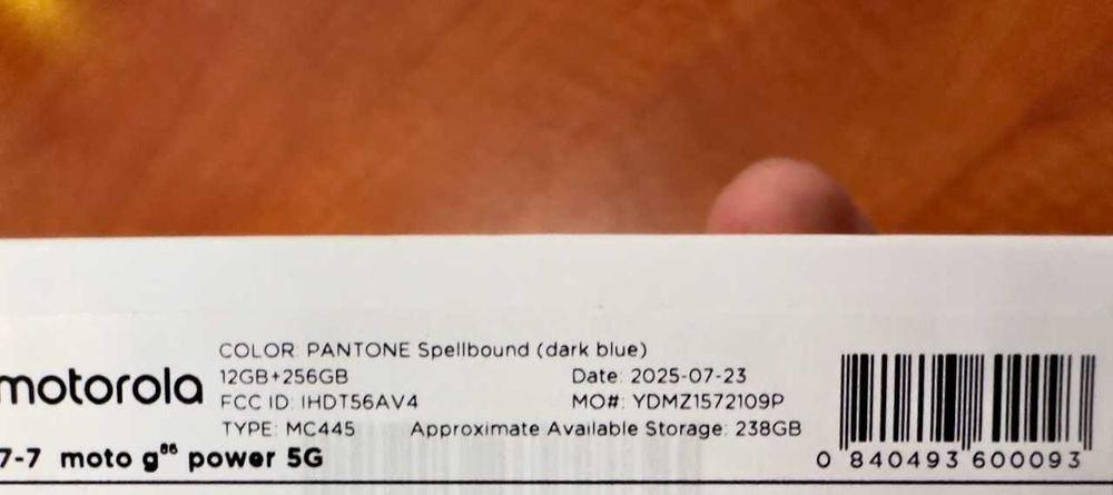 Motorola Moto G86 Power 5G 12/256GB Ciemnoniebieska Gwarancja 23 msc-e