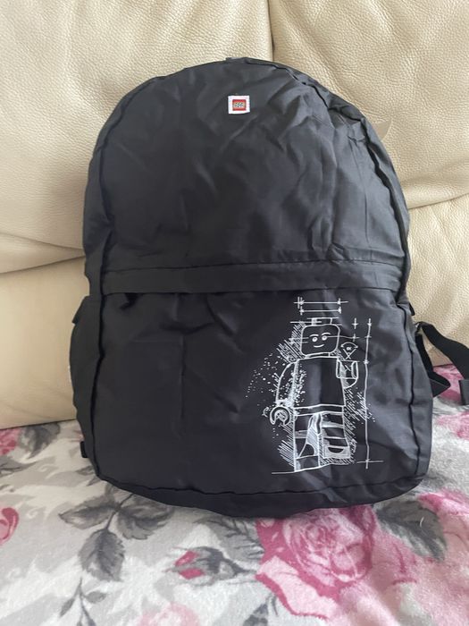 LEGO plecak składany czarny