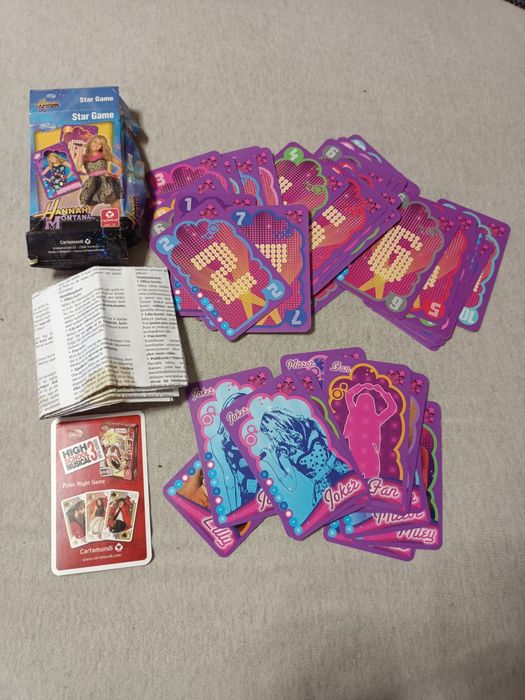Karty Hannah Montana, +8