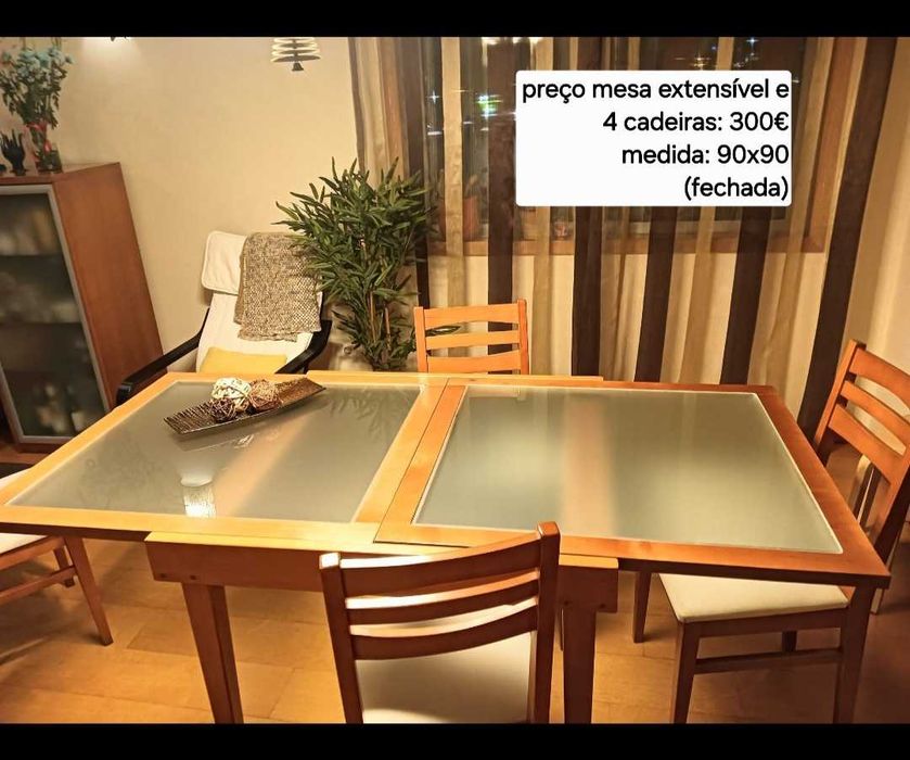 Mobilia sala estar/jantar