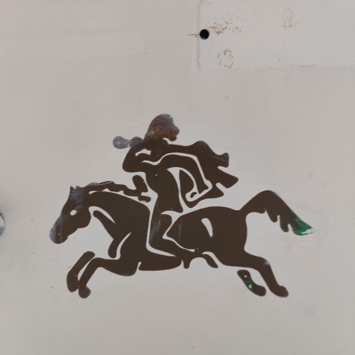 Caixa de correio usada