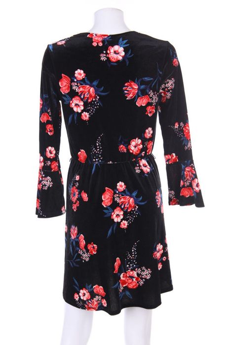 Sukienka h&m welurowa