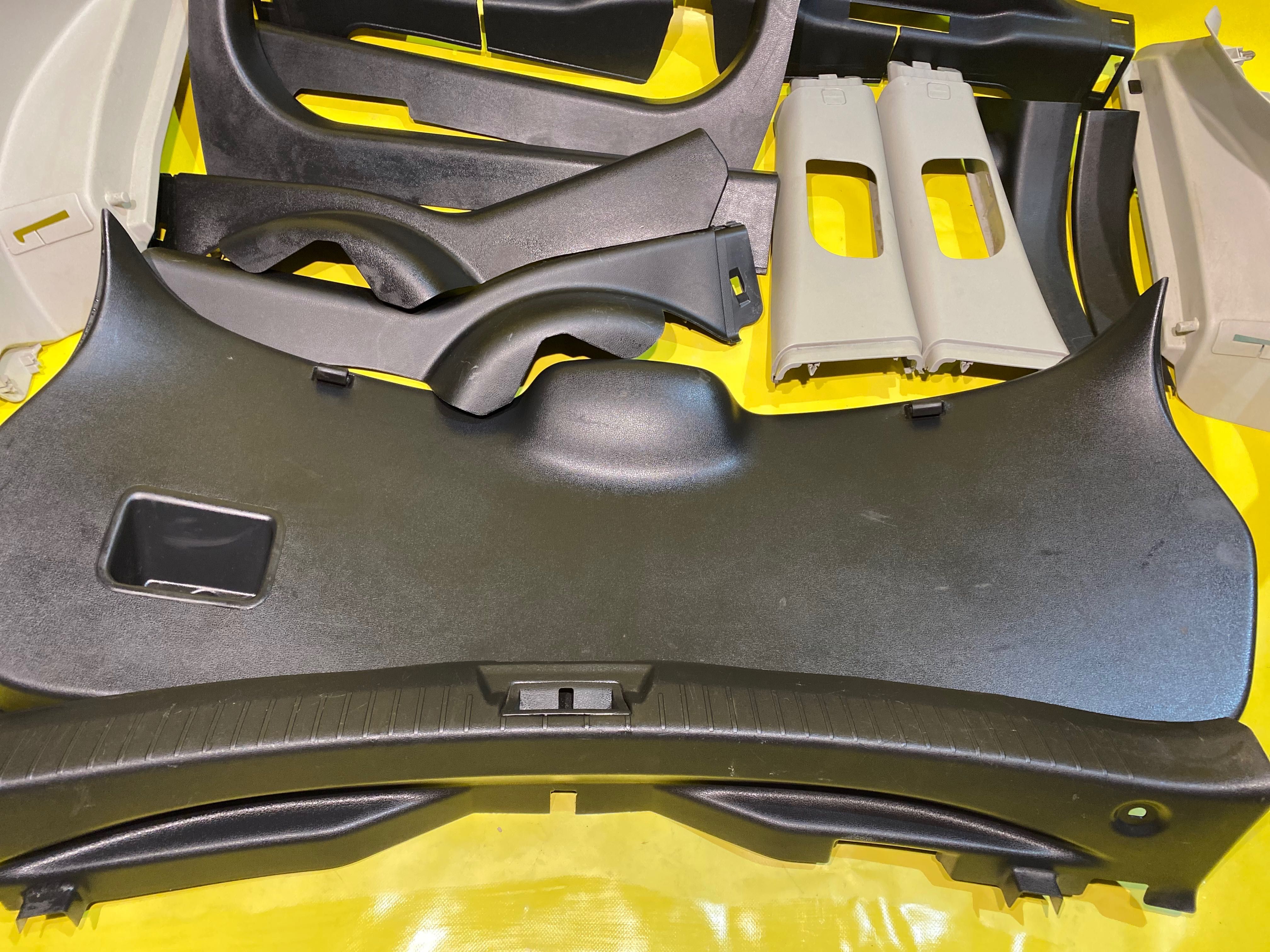 Пластик салону ляди Nissan Qashqai j10 багажника Ніссан Кашкай пороги ...
