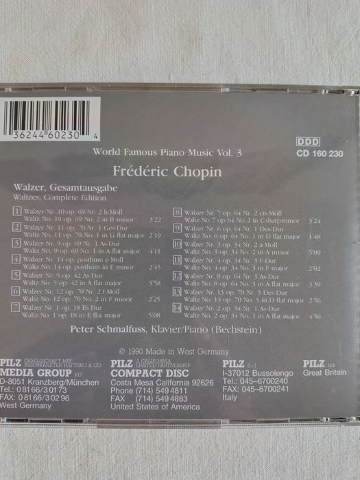 4 CD'S, Música Clássica