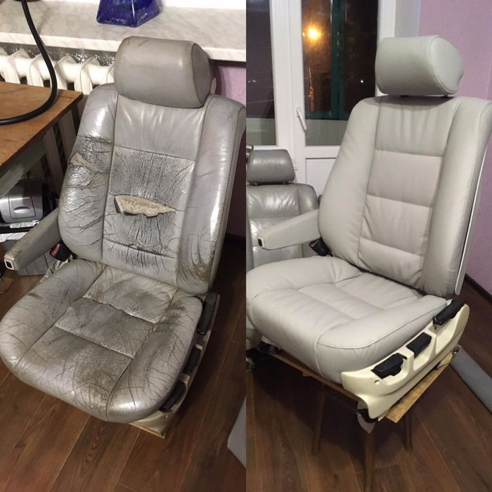 Перетяжка та ремонт салону сидіння, потолку, дверних карт та інших дет