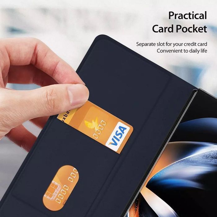 DUX DUCIS futerał BRIL do SAMSUNG Z Fold5 5G niebieski