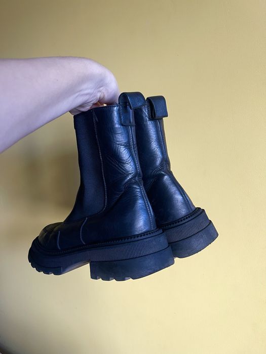 Кожаные ботинки (натуральная) челси