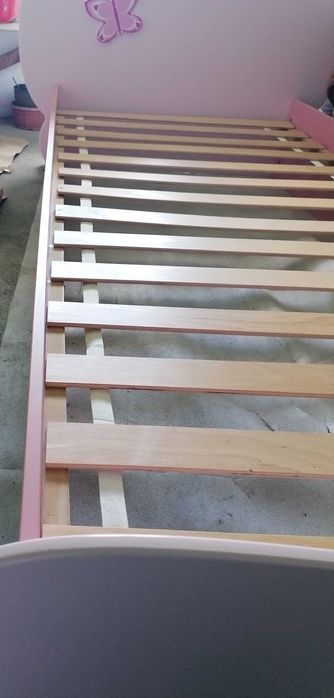 Łóżko + stelaż + materac 90x200