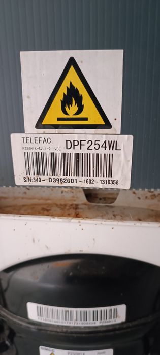 Frigorífico TELEPAC DPF 254 WL