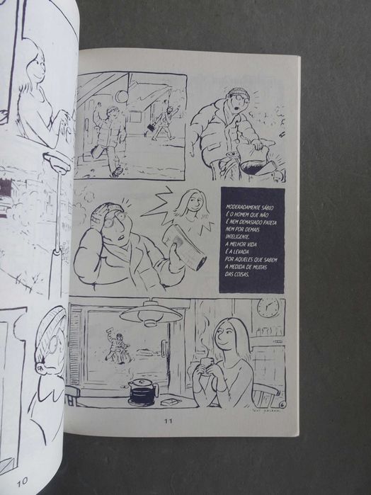 Livro Banda Desenhada Entorpecidos pelo frio