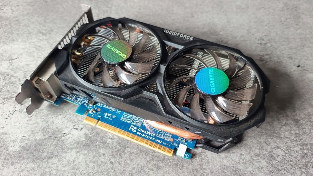 Karta graficzna Gigabyte GeForce GTX 750Ti OC 2GB DDR5 (128 bit)