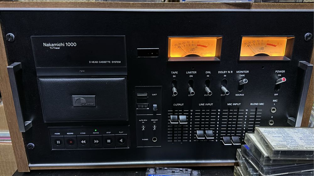 Касетний магнітофон Nakamichi 1000 Tri-Tracer
