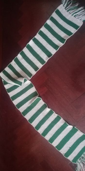 Cachecol Verde Vintage