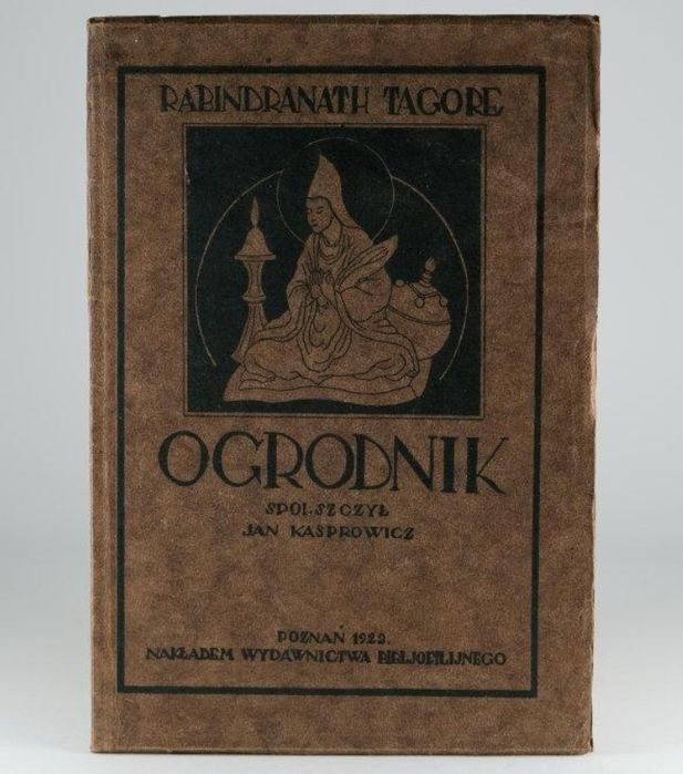 Stara książka, Rabindranath Tagore OGRODNIK, 1923 rok.