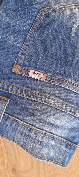 Spodnie jeansowe z dziurami Jacky Luxury S