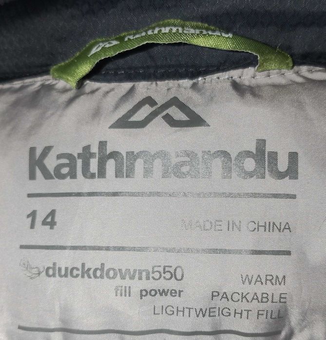 Женский пуховик куртка пуховая Kathmandu