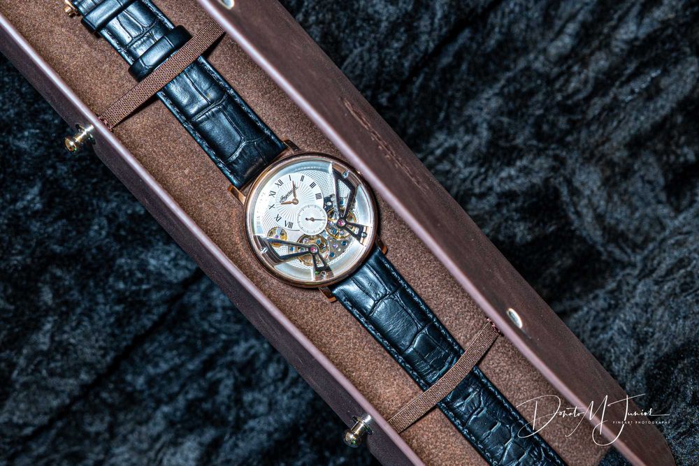 Relógio Ingersoll Automático –Rose Gold & Pele Novo/Garantia Vitalícia