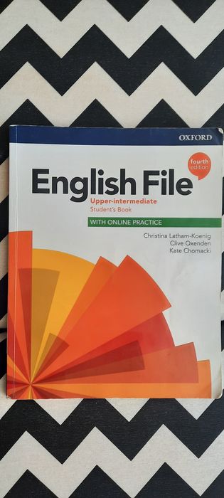 English File 4E Upper-Intermediate. Students  Book, Online Practice, wydawnictwo Oxford. Gratis Arkusze do matury poziom podstawowy i rozszerzony 2025