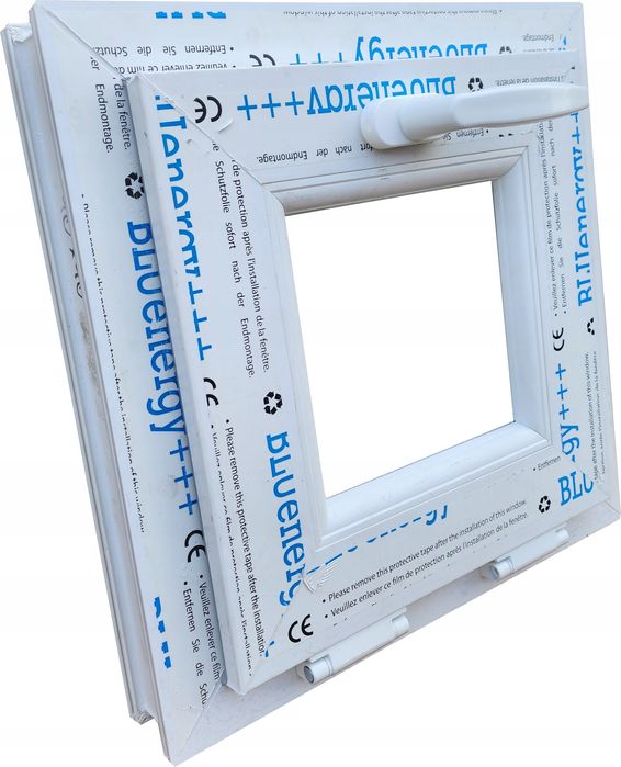 OKNO KacprzaK 40X40 OKNA NOWE Plastikowe PCV Białe - Lider Okna OLX