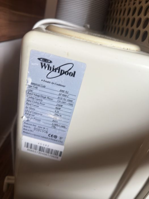 Ar condicionado portatil whirlpool