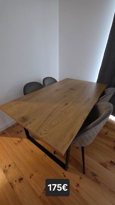 Mesa de Jantar 90x160 Carvalho