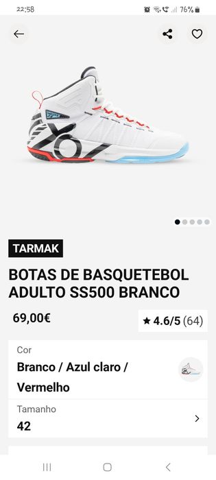 Sapatilhas tarmak original novas