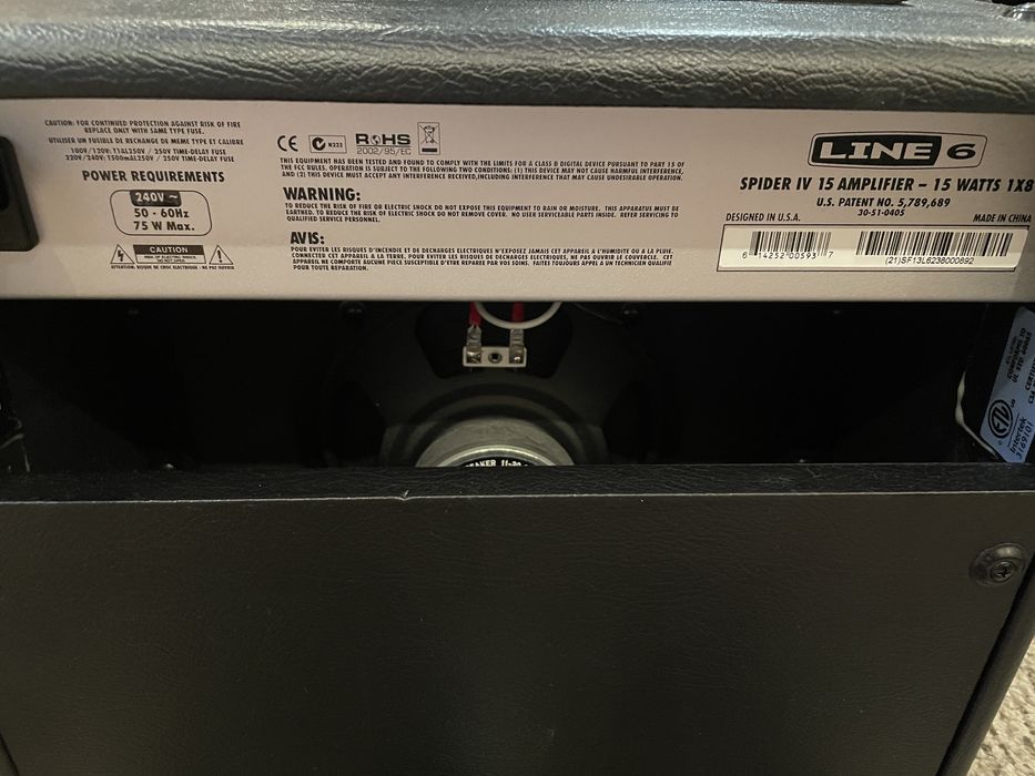 Комбопідсилювач Line 6 Spider IV 15