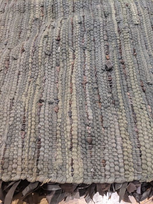 Tapete de pele genuína 160x92 cms