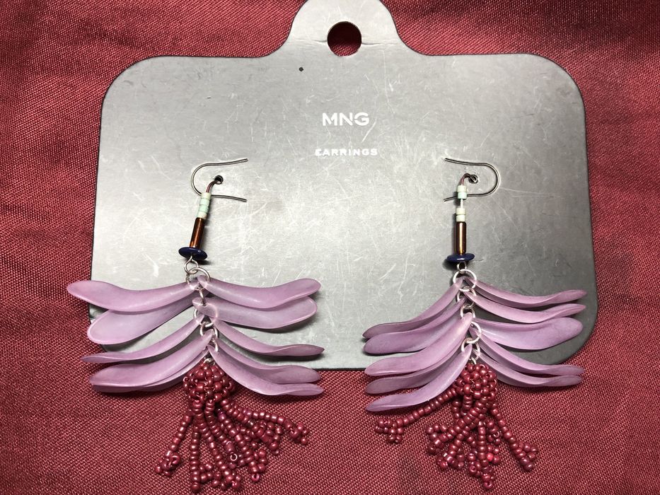 Сережки Mango нові