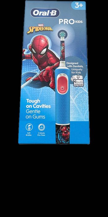 Szczoteczka elektryczna oral b pro kids spider man