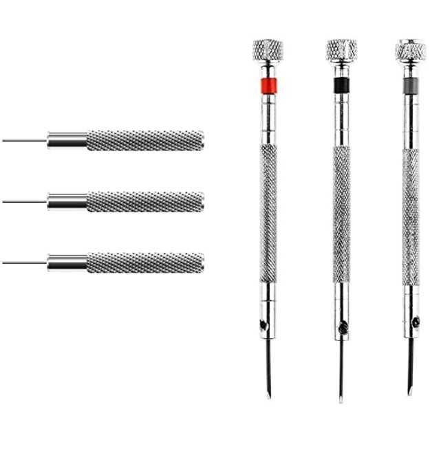 Kit profissional ferramentas reparação manutenção relógios PORTES INCL