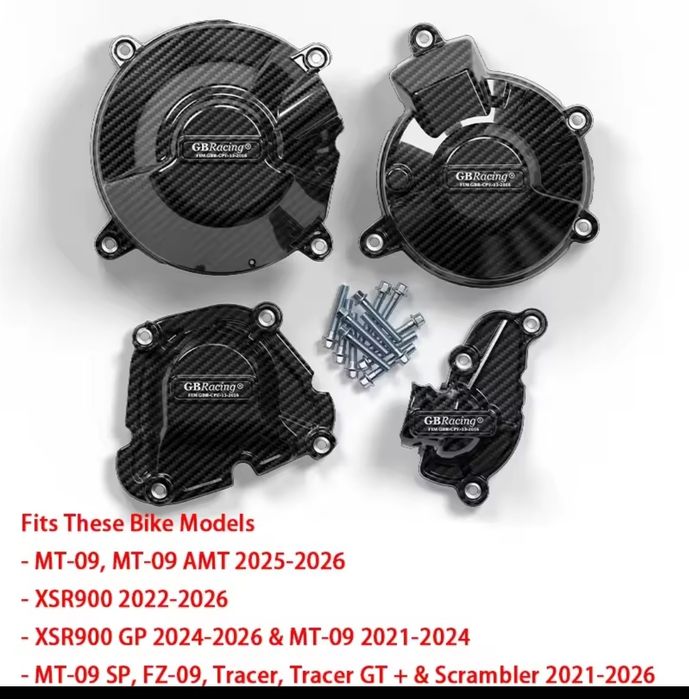 Захисні дуги Yamaha MT09/SP, FZ09, 2021-2026, крашпеди