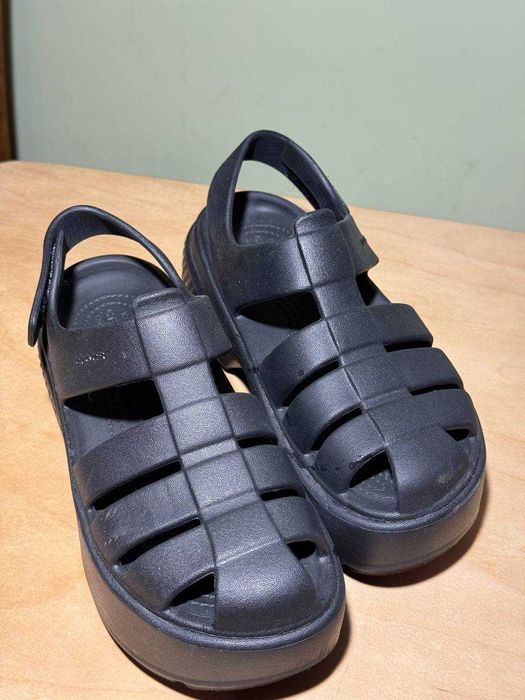 Босоніжки Crocs Stomp Fisherman чорні 38 розмір