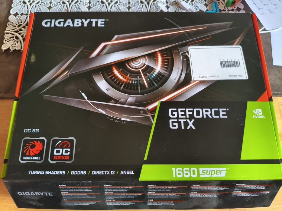 Karta graficzna Gigabyte GeForce GTX 1660 SUPER OC 6GB GDDR6