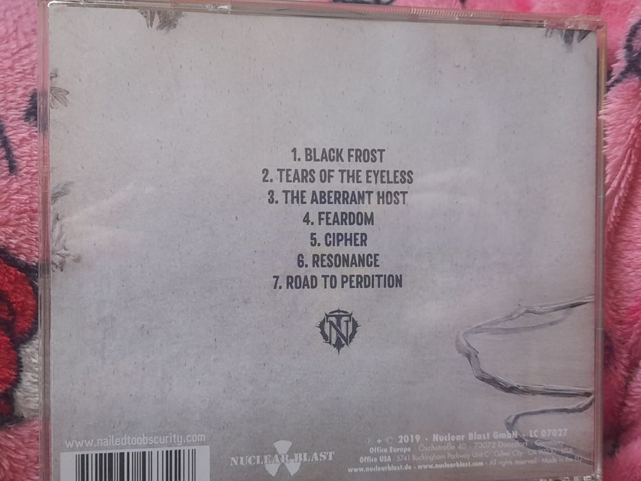 Płyta CD- Nailed To Obscurity Black Forst