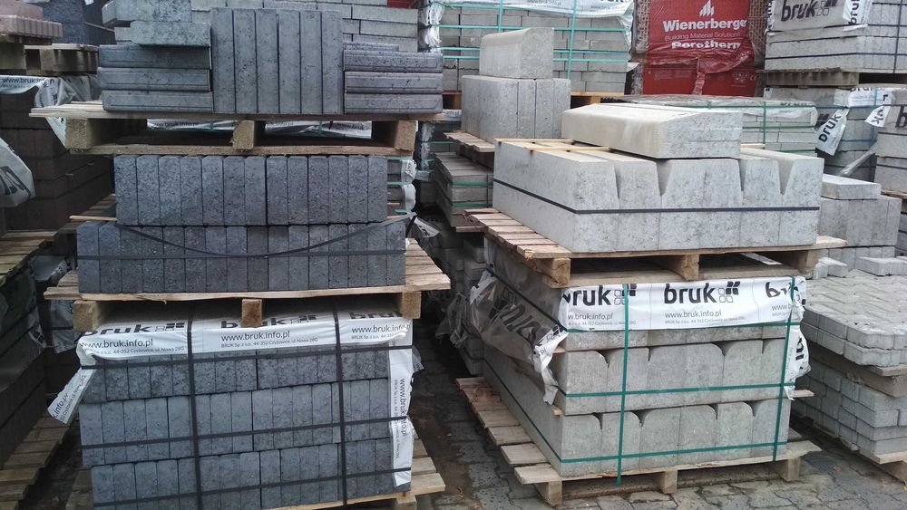 Kostka Brukowa Szara 6cm Cegiełka Behaton Holland