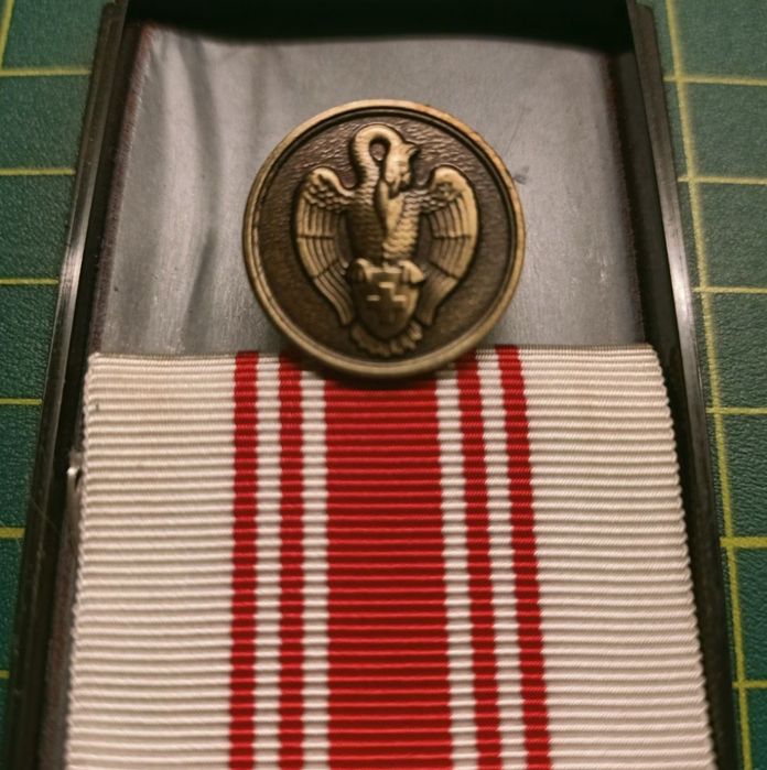 Dwa medale za zasługi.