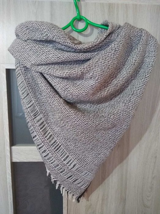 szal szary długi