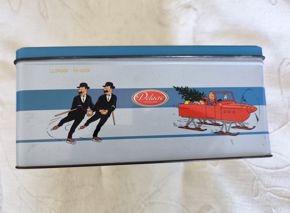 Caixa coleção Tintim.