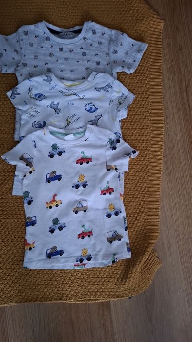 3x T-shirt dla chłopca