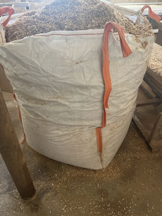 Trociny wióry big bag mieszane